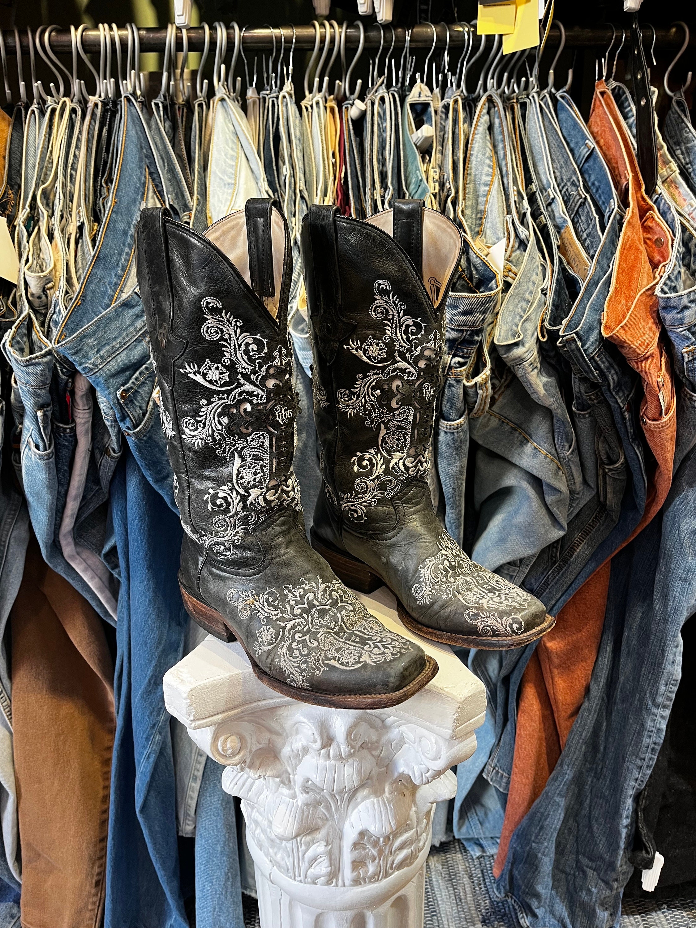 Vintage Y2k Cross Cowgirl Boots - Etsy Canada