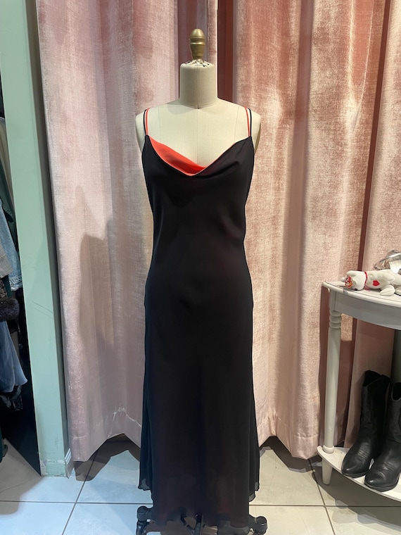 Vintage Y2K Liz Jordan Cowl Neck Formal Dress - Etsy Australia
