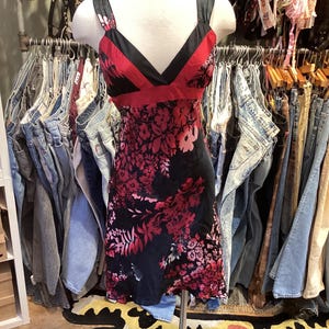 Vintage Poly Slip Dress