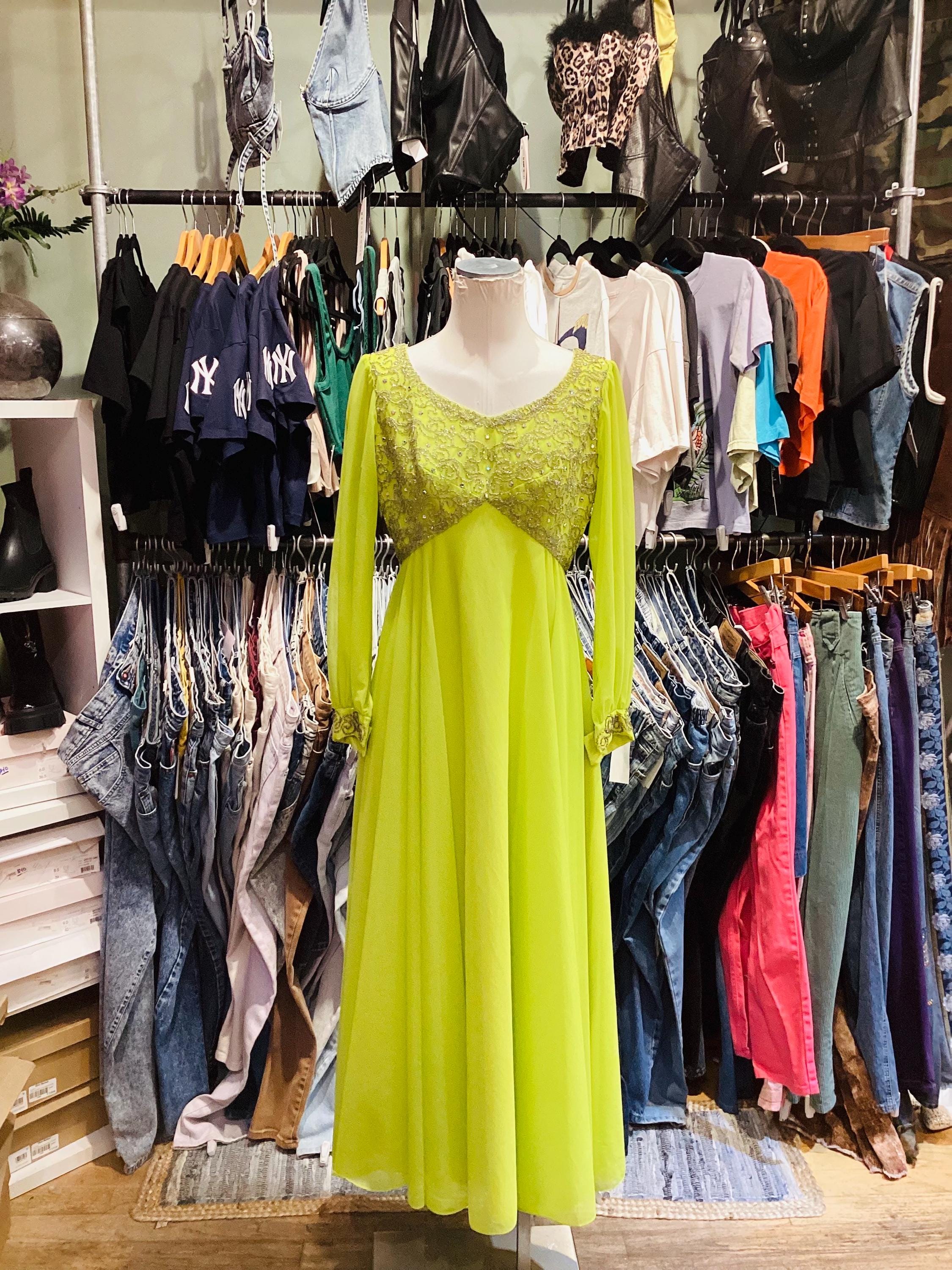 Lime yellow dress México