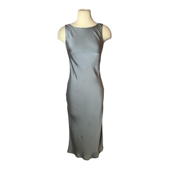 Vintage Y2K United Colors of Benetton High Neck Sleeveless Maxi Shift Dress