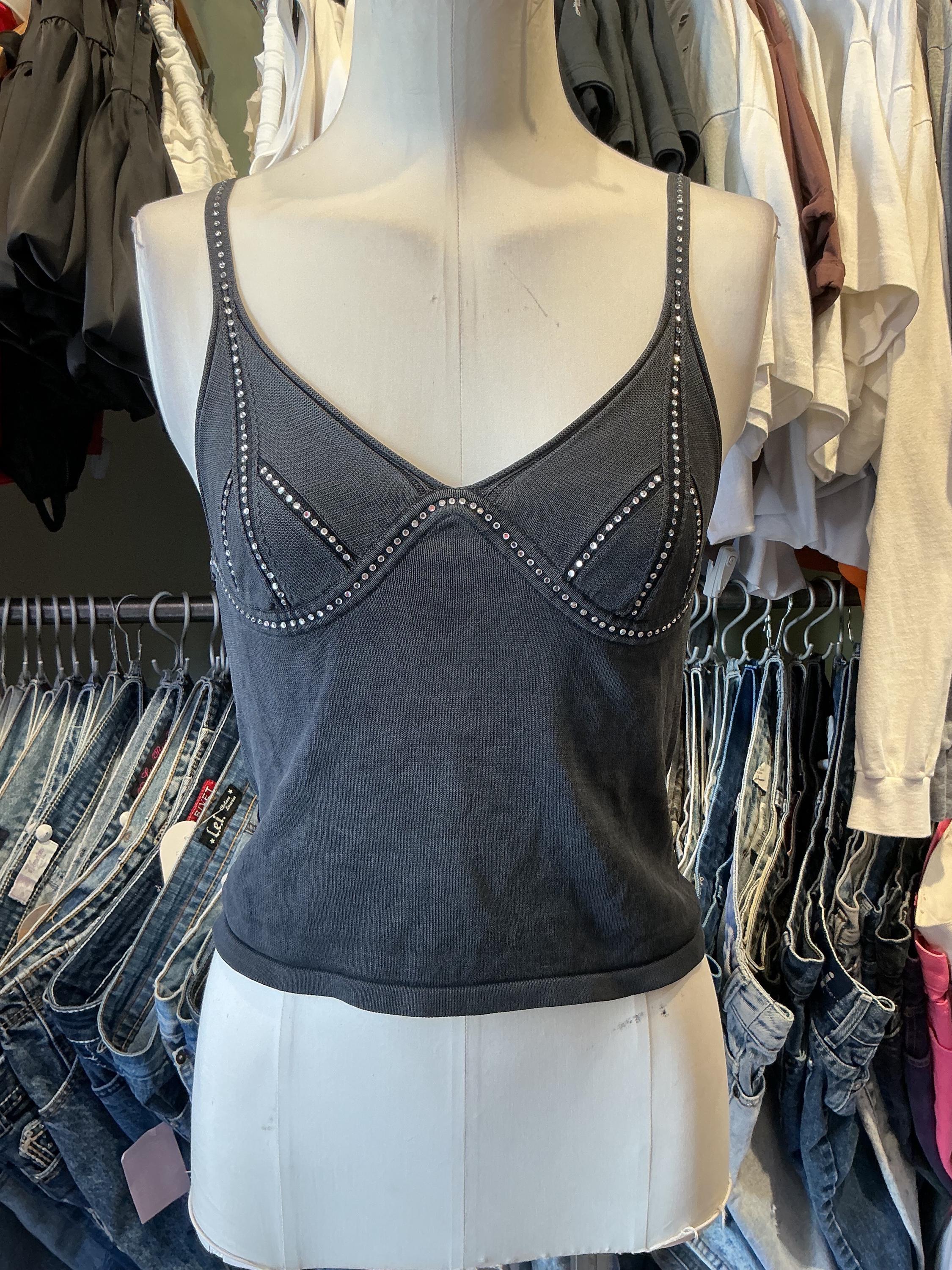 Y2k Bedazzled Tank - Etsy