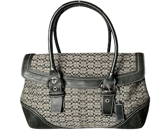 Vintage 2000s-y2k- Coach Purse- Hobo Bag- Underarm- Handbag