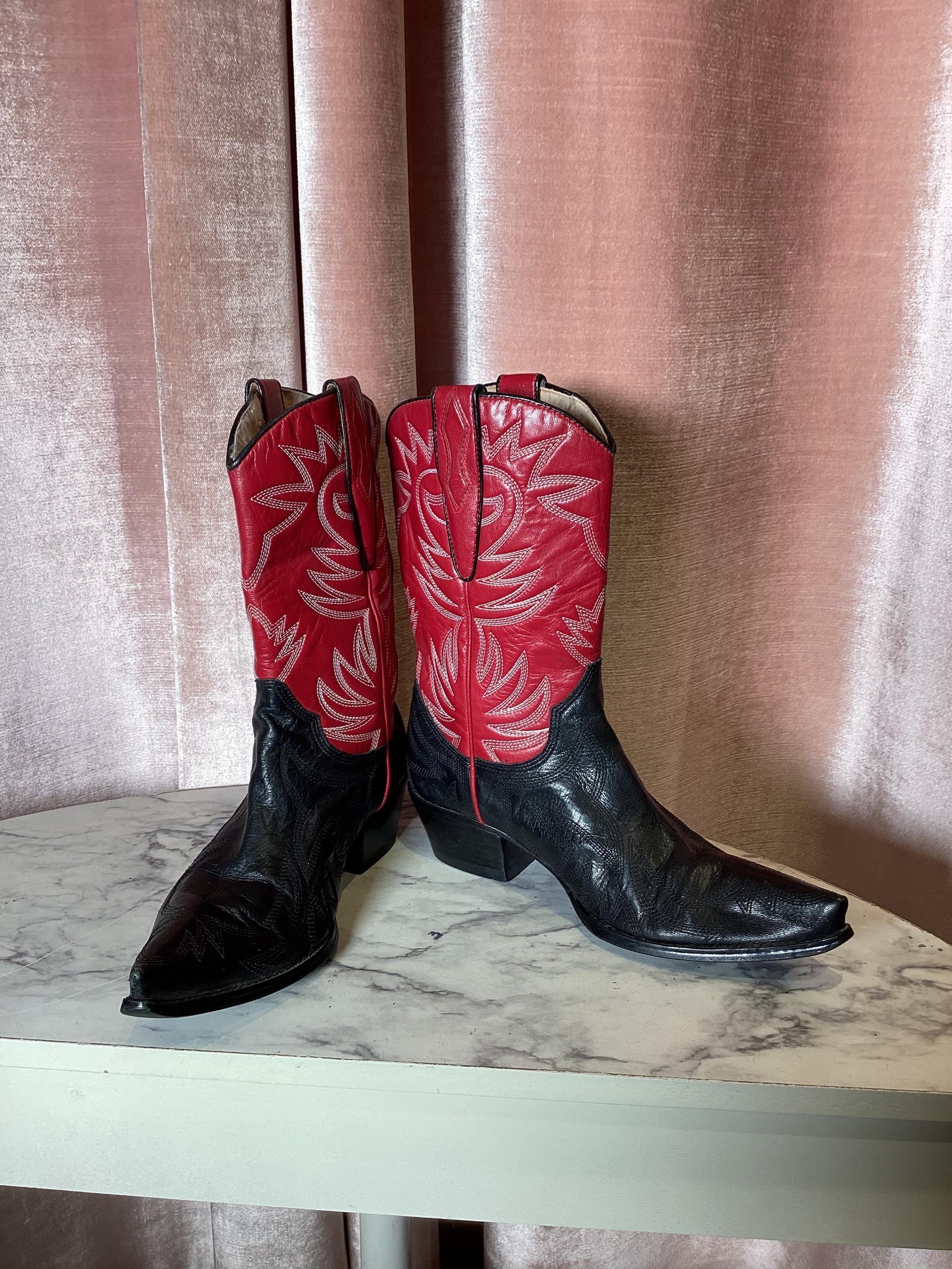 Rote cowboystiefel Schweiz