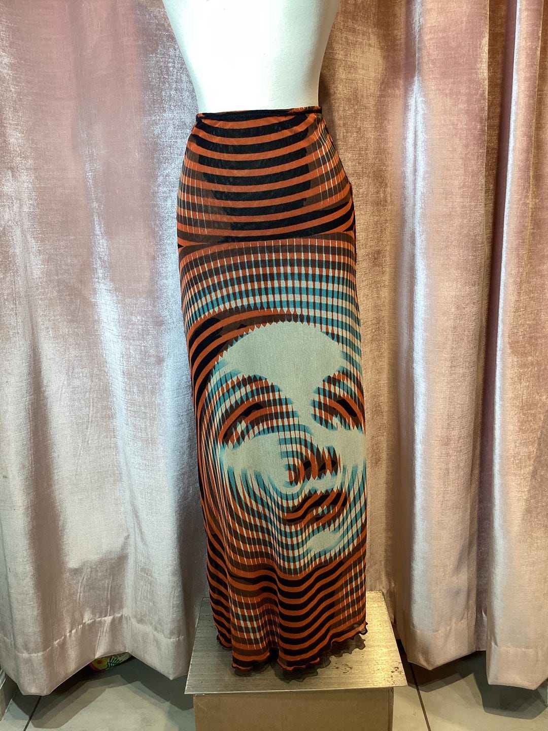 Vintage Y2K 90s Jean Paul Gaultier Soliel Maille Face Optical