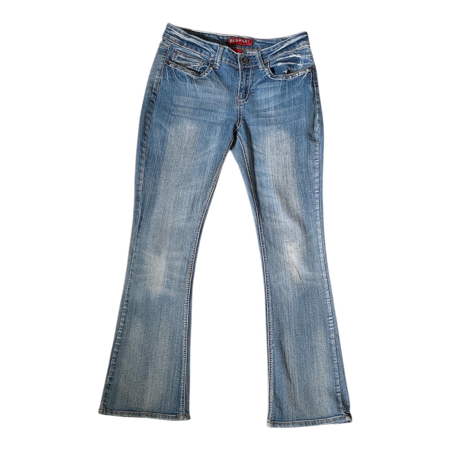 Y2k Low Rise Flare Jeans - Etsy