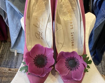 Vintage 1950’s Herbert Levine pink  pumps