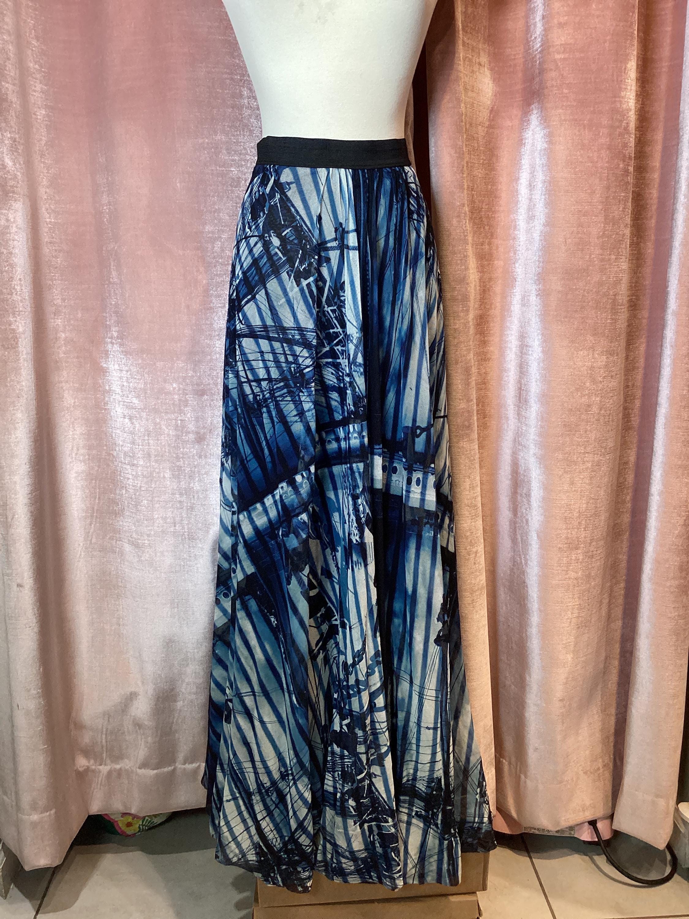 Vintage Y2K 90s Jean Paul Gaultier Soliel Maxi Mesh Nautical Boat