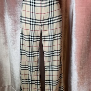Burberrys Wool Pants - Etsy