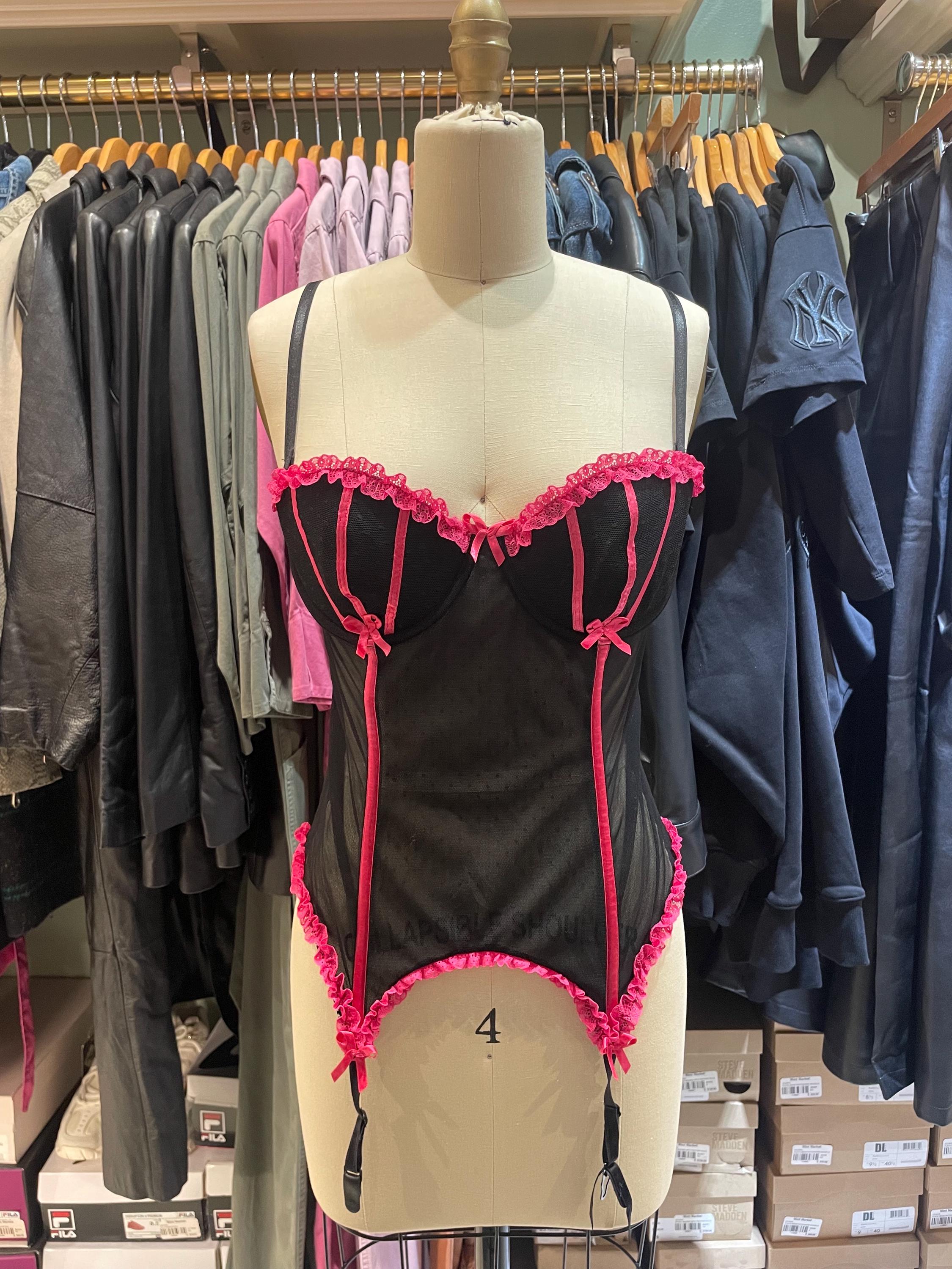 Vintage Victoria’s Secret Lace Trim Bustier