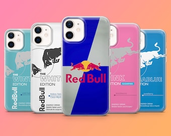 Custodia per telefono Red Bull Energy Drink Racing F1 per iPhone 18 Pro, 17, 16, 15, 14, 13, Samsung S26, S25, S24, S23, A17, A57, A37 Pixel 11, 10