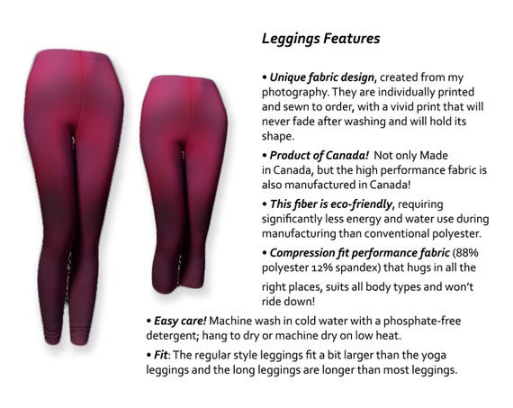 Black and Dark Red Tie Dye Leggings, Abstract Colorful Leggings