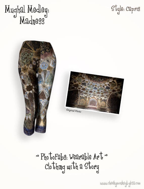 funky capri leggings