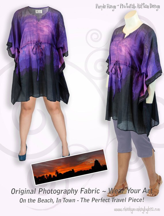 purple outfits plus size