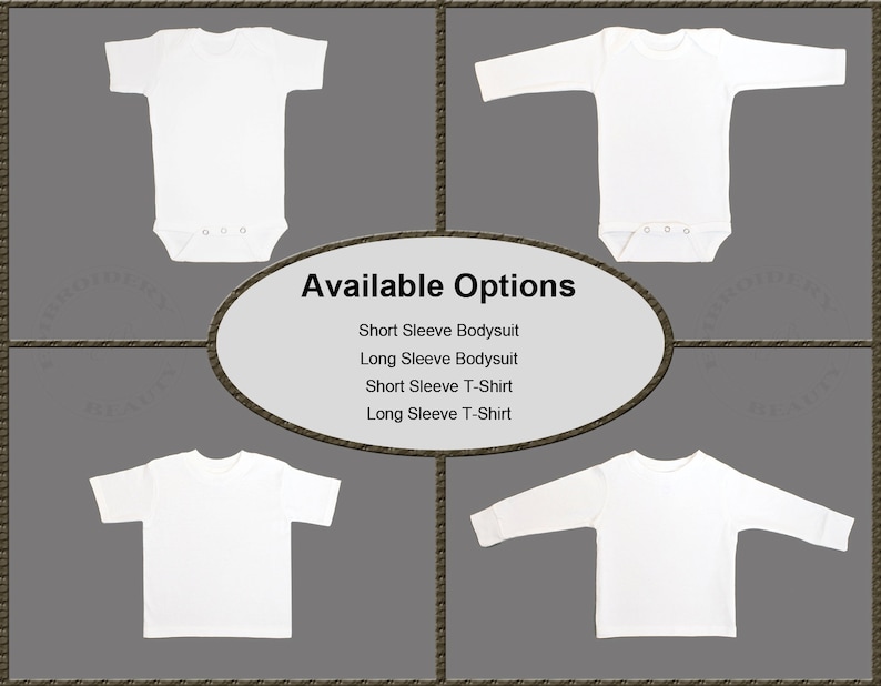 Baby Shirt Bodysuit Personalized Applique Embroidered Short or Long Sleeved Soccer Goal