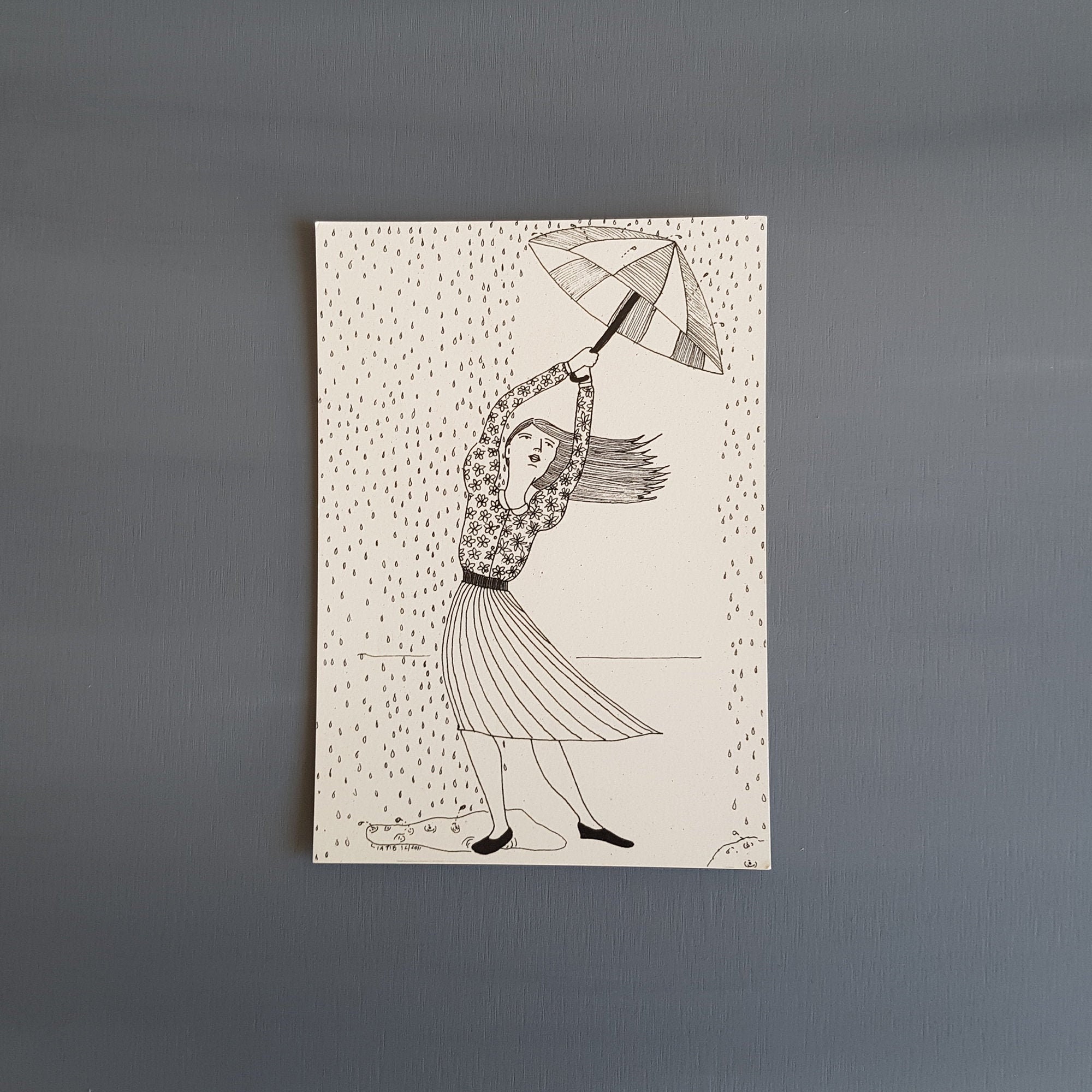 Girl with umbrella drawing♥️ ______ #art #artistsoninstagram #artwork  #artoftheday #artist #artofinstagram #fyp #trending #shorts… | Instagram