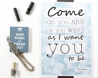 Motivation musicale citation imprimable grande affiche inspirante pour la décoration de chambre d'adolescent comme cadeau de pendaison de crémaillère d'impression de typographie pour la décoration de bureau