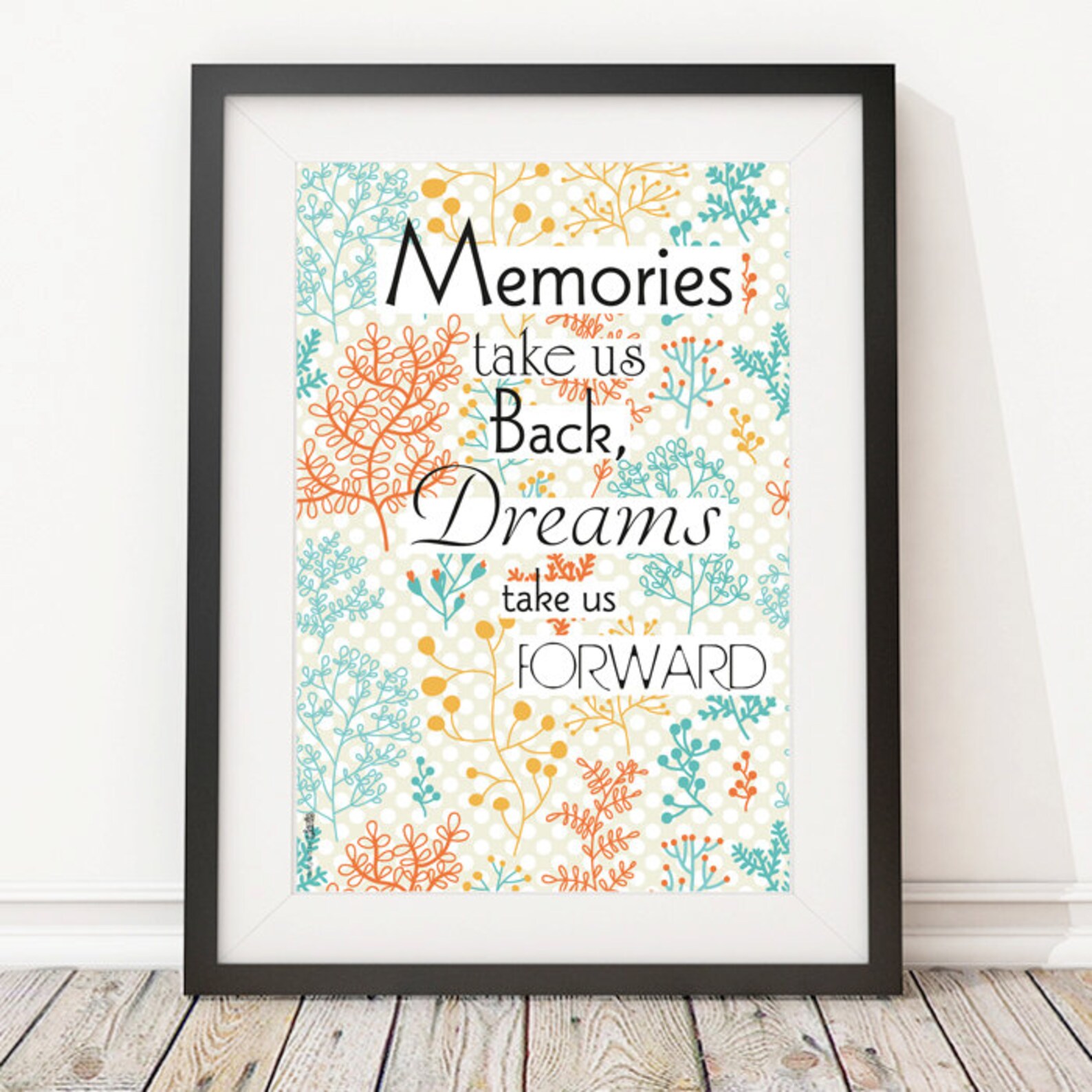 Inspiring Printable Quote Poster Life Motto for Teen Room Decor as a ...