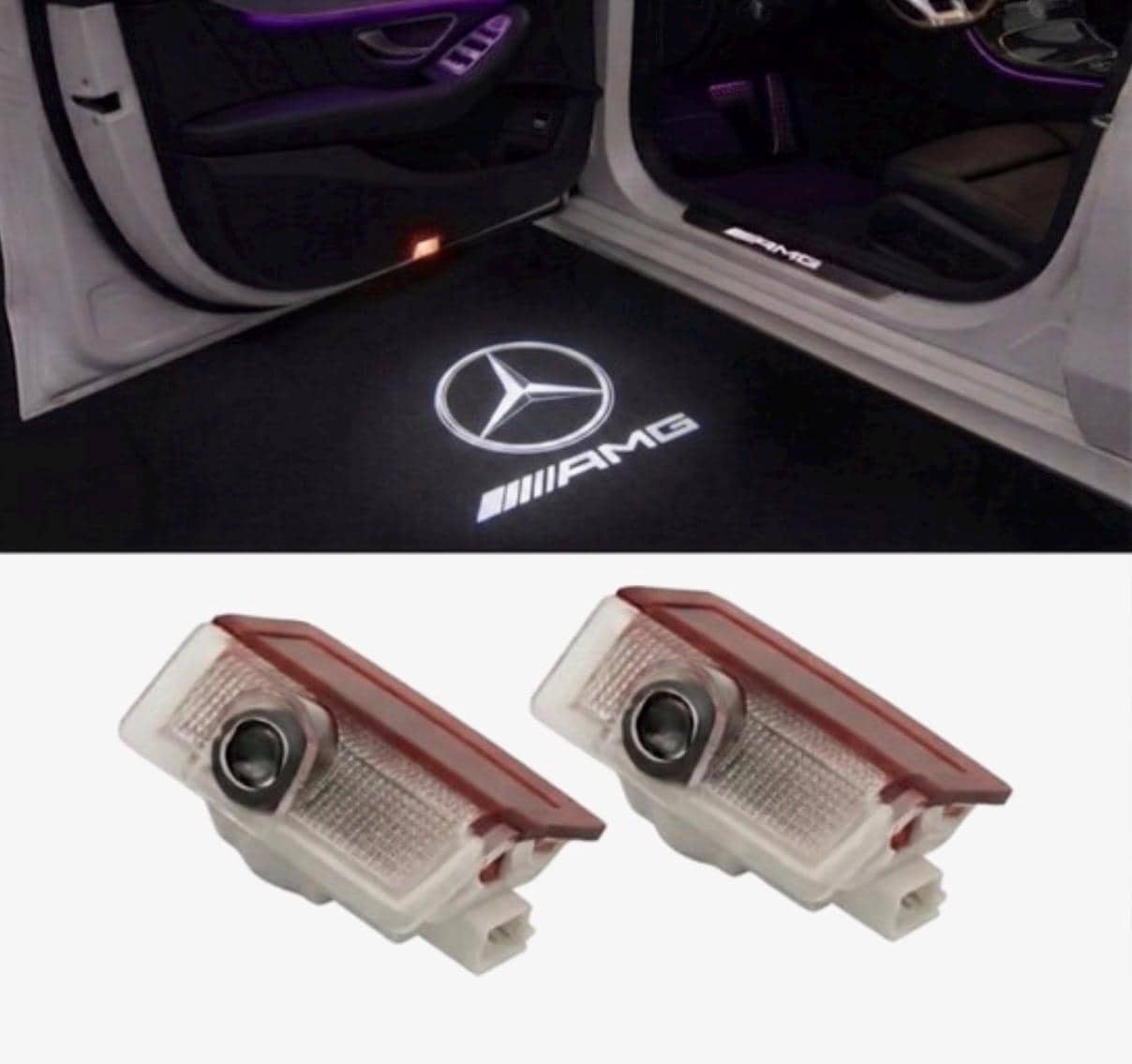 Mercedes door light - Etsy 日本