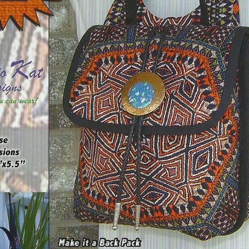 The Odyssey Purse Pattern to Make Shoulder Bag or Backpack Etsy