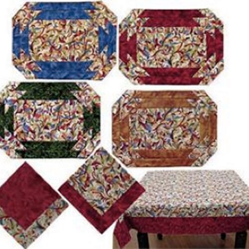 Table Graces jean Dunn Placemats Napkins and Tablecloth Etsy