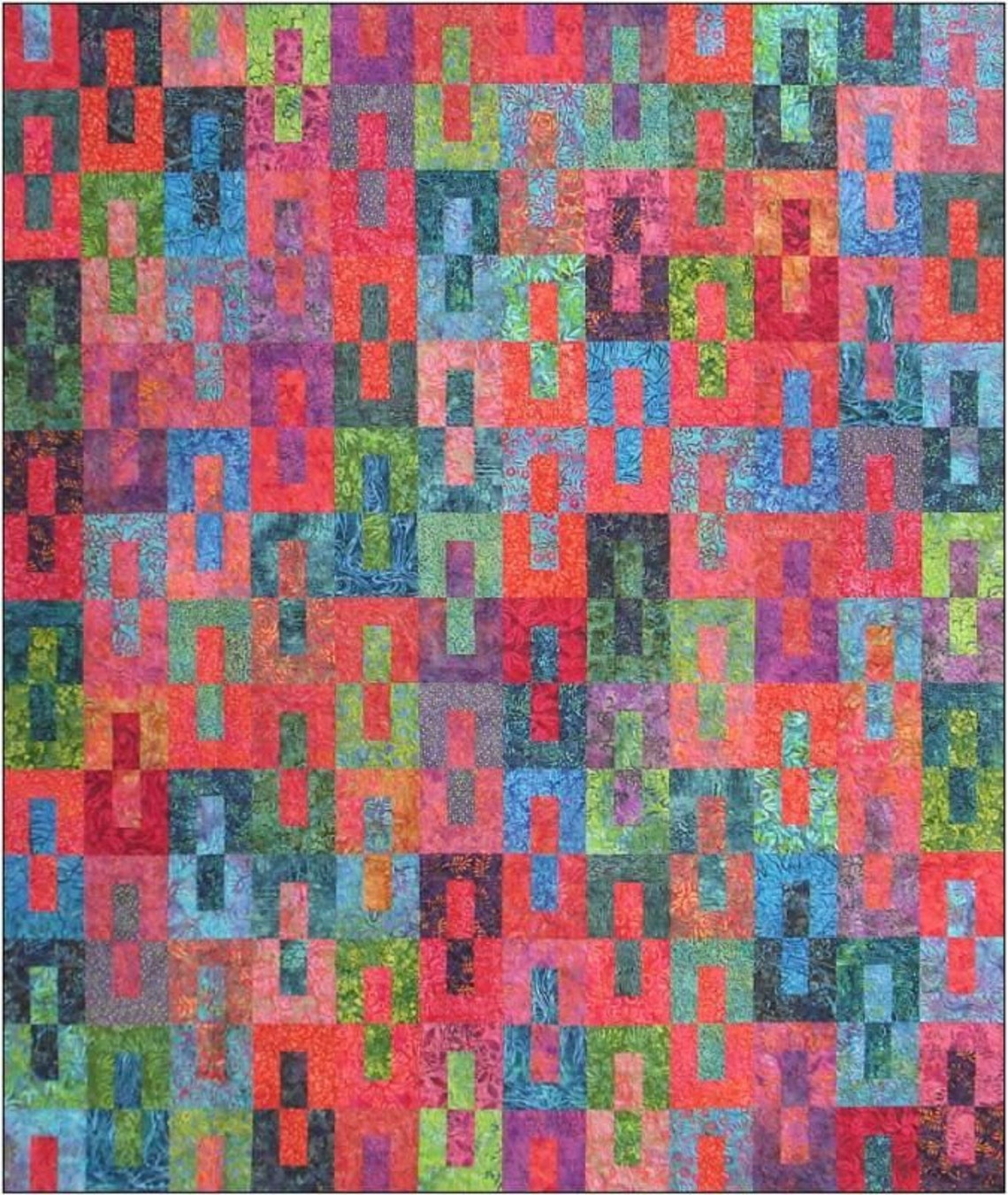 Gemini Quilt Pattern by Designs by Jb Fat Quarter Friendly and Etsy
