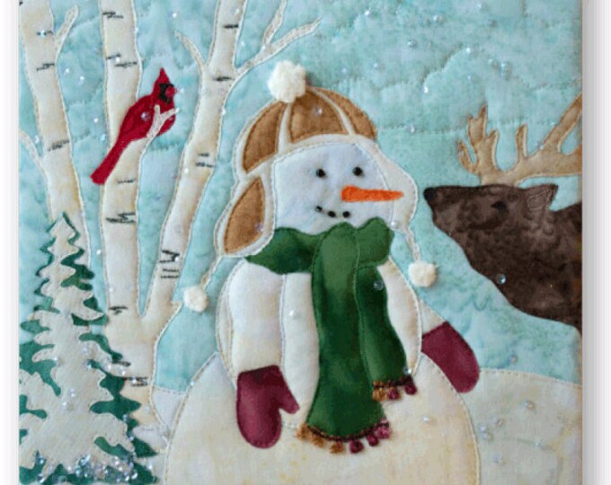Mckenna Ryan, Snow Buds Quilt Pattern, Snowman, Iced to Meet You (block ...