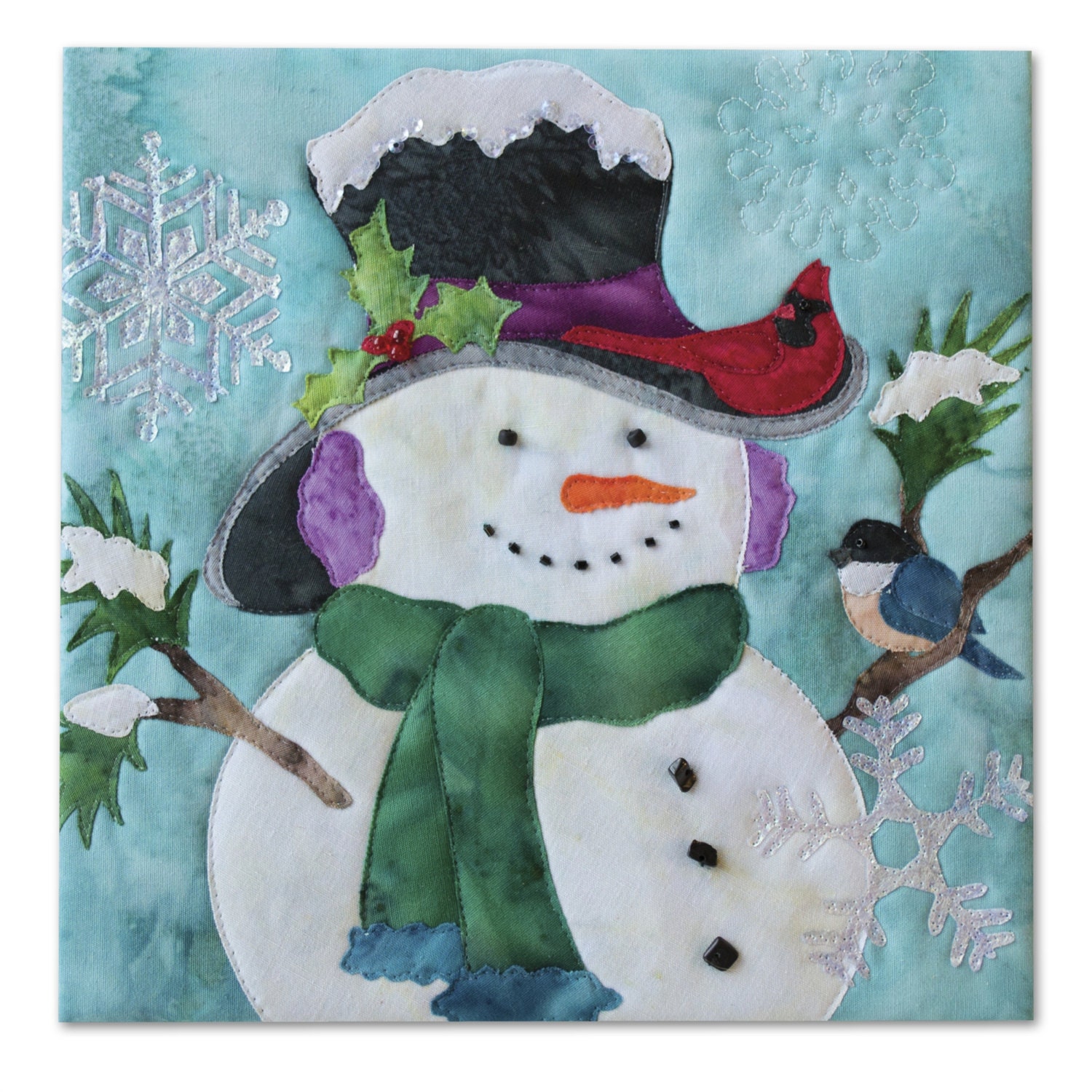 McKenna Ryan Snow Buds Laser Cut Quilt Kit w/ Embellishments 5 Frosted Flakes McKenna Ryan Snow Buds Laser Cut Quilt Kit w/ Embellishments 5 Frosted Flakes