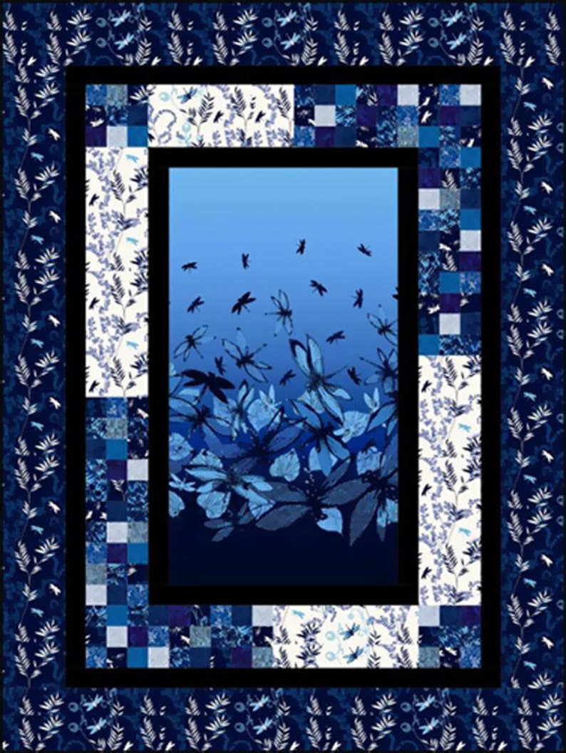 Spotlight Asian Quilt Pattern DIY Design by Kari Nichols of Etsy