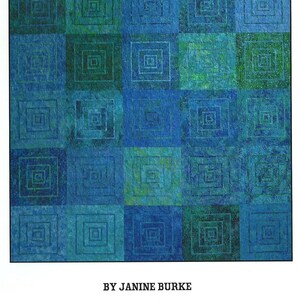 Ripple Quilt Pattern, Janine Burke, Design by jb,  DIY Quilt Pattern