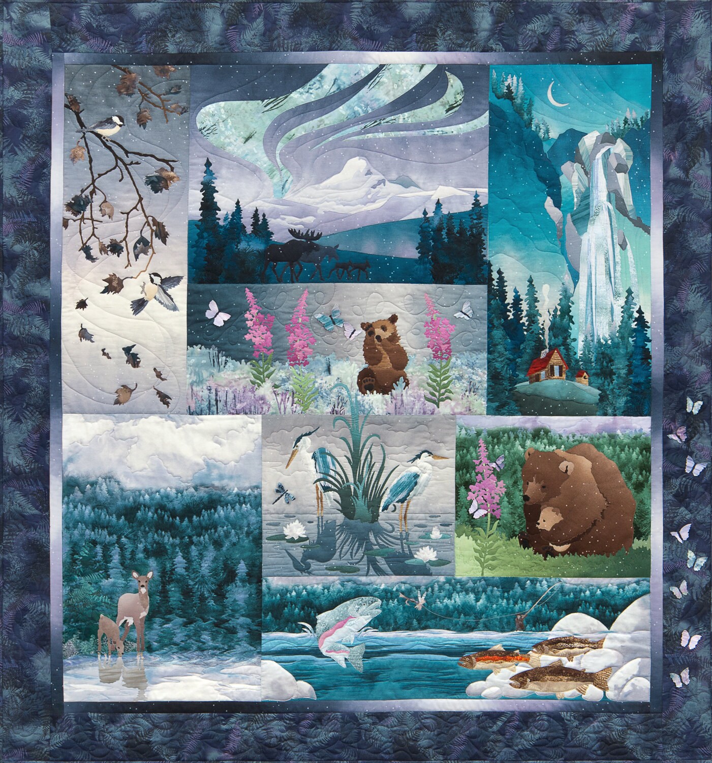 Mckenna Ryan Aurora Ridge Series Glacier Lights Block 1 Etsy