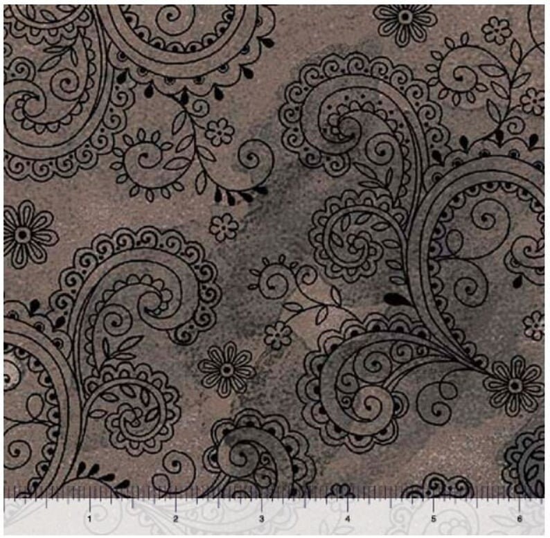 108 Wide Quilt Back Fabric Avalon Grey Gray Tonal Etsy