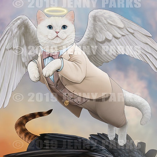 Good Omens Cats 11x17 Poster Etsy