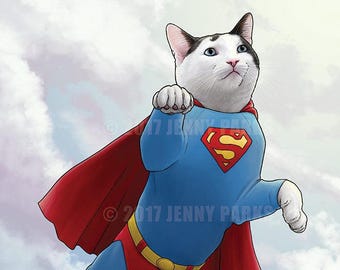 Supercat 11x17 Poster