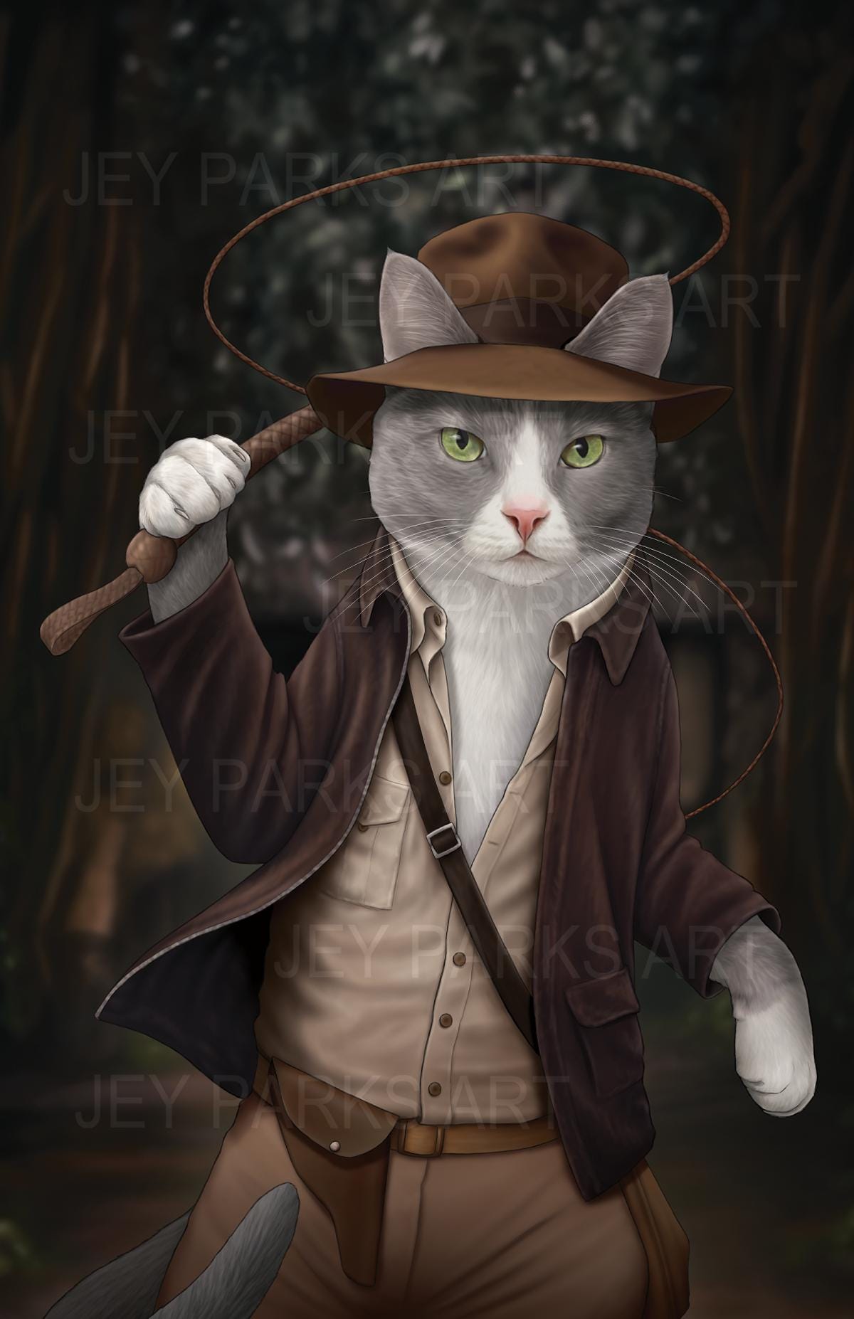 Indi-nyan Jones 11x17 Poster - Etsy