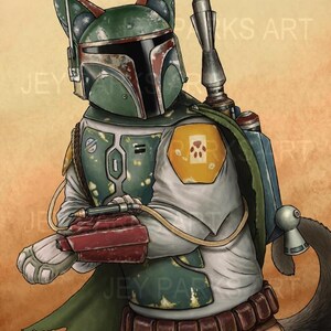 Boba Catt Prints 8.5x11