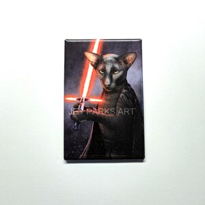 Catlo Ren Fridge Magnet
