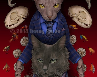 Hannibal Cats 11x17 Poster