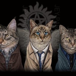 Supurrnatural 8.5x11 Print