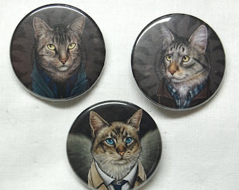 Supurrnatural Pinback Buttons