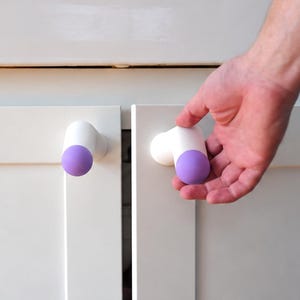 Two-Tone Cabinet Knob Pair – TILTEN Left + Right