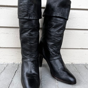 1980s Joyce of California Leather Boots size 7.5W image 7