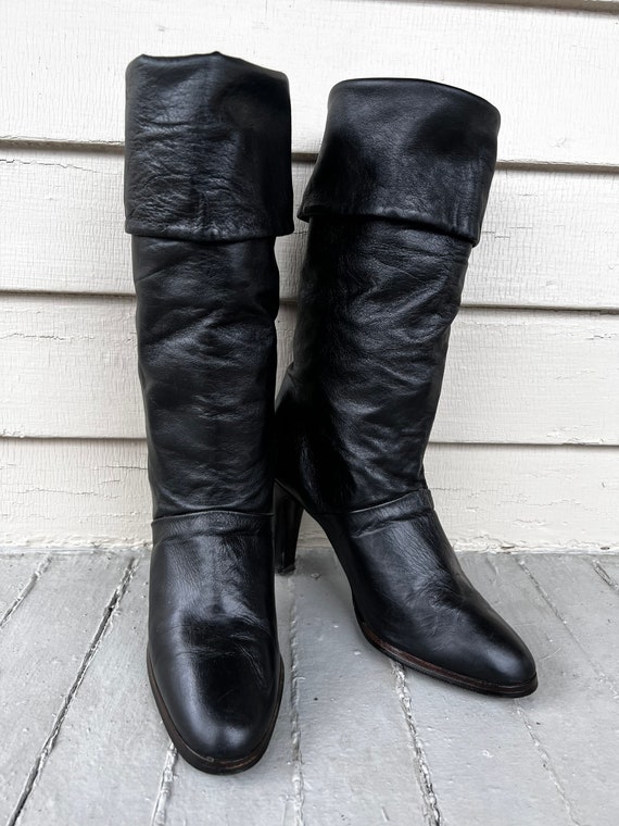 1980s Joyce of California Leather Boots | size 7.… - image 7