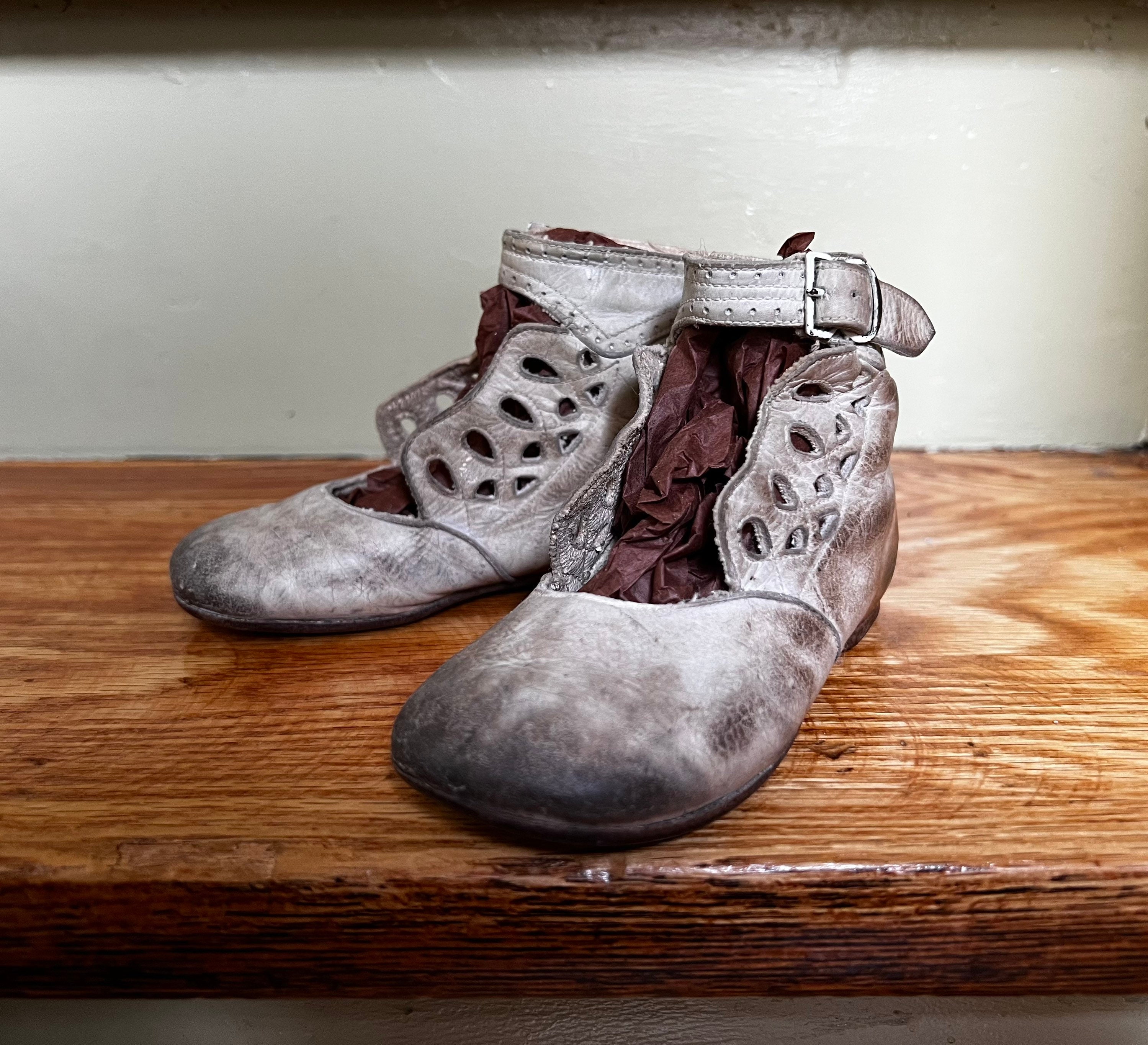 brown leather cut out booties