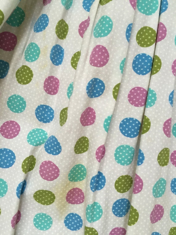 1960s Polka Dot Sundress Vintage Swiss Dot - image 5