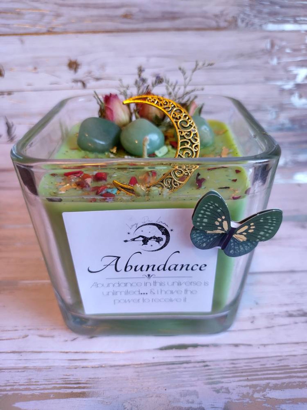 Abundance Magical Intention Candle - Etsy