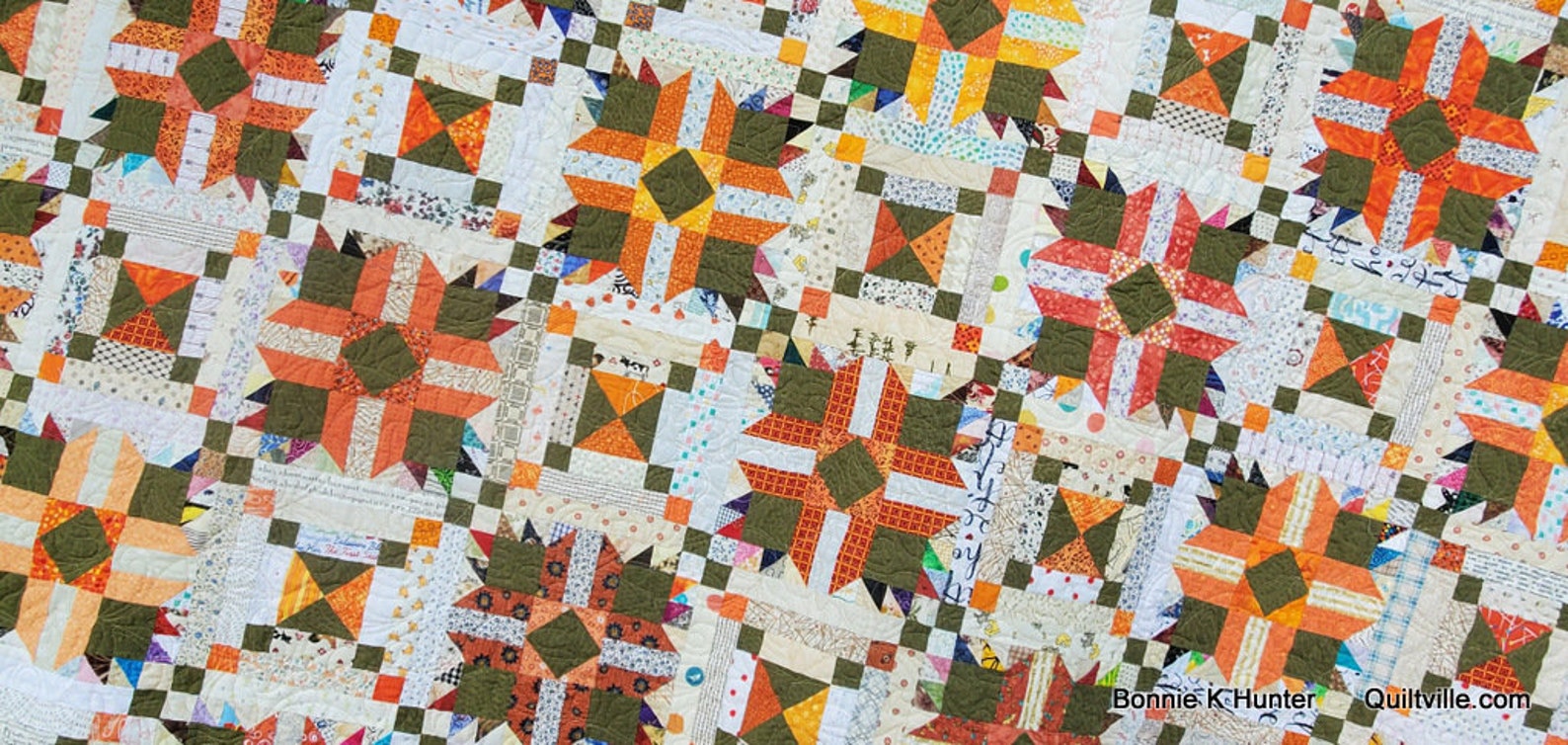 Ditch Lilies PDF Quilt Pattern Etsy