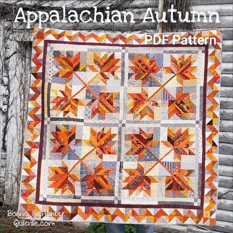 Appalachian Autumn PDF Quilt Pattern - Etsy