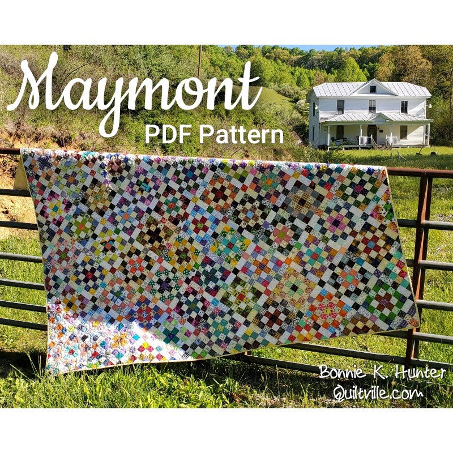Maymont PDF Quilt Pattern Etsy