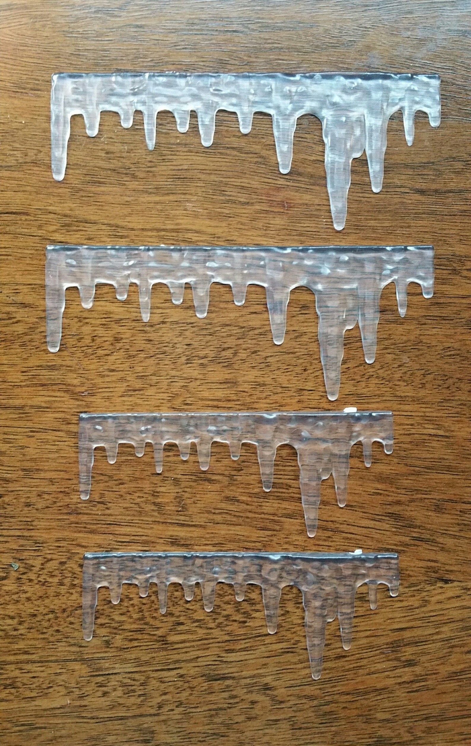 Ideaology ICICLES Plastic Icicles Icicles Craft Trim Etsy
